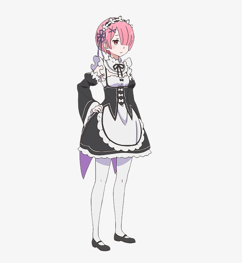 At Least She's Getting Some Attention Already, Right - Re Zero Maid Costume, transparent png #8435744
