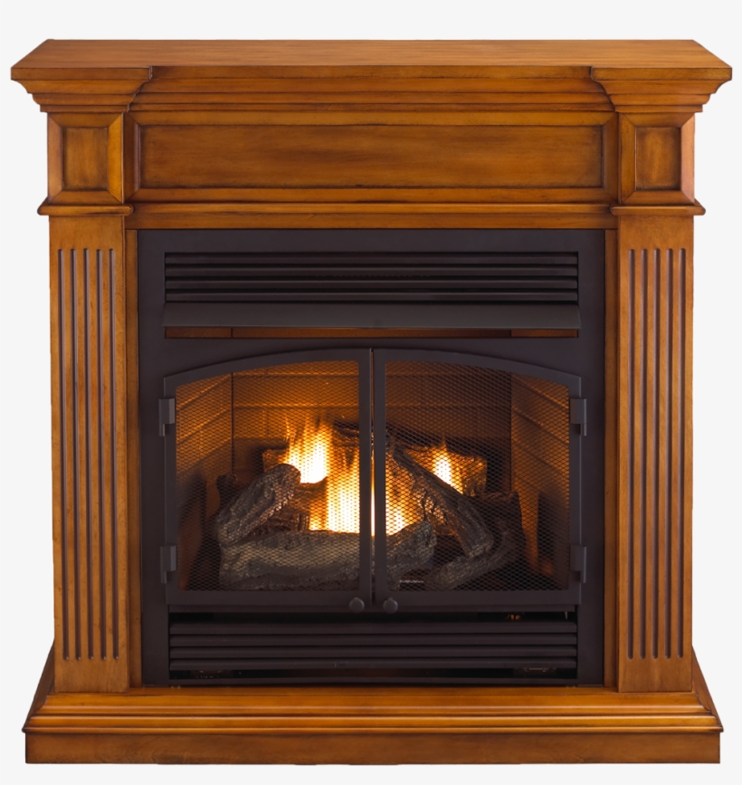Procom Dual Fuel Ventless Fireplace - Fireplace, transparent png #8436099