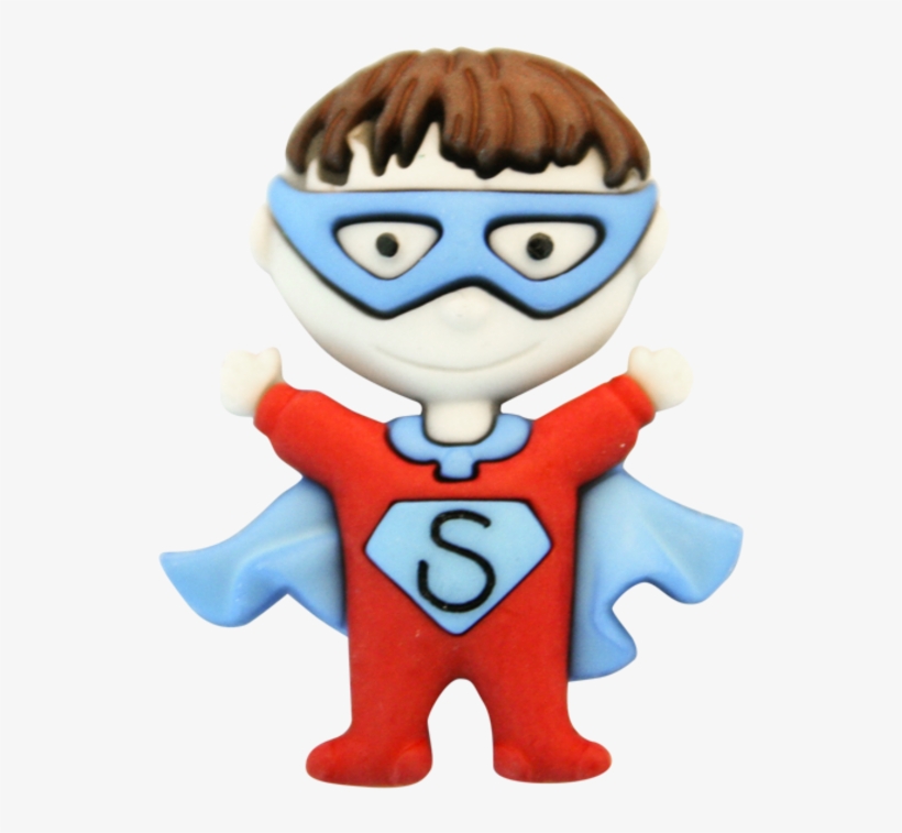 Polyester Button Super Boy Article - Button, transparent png #8436226