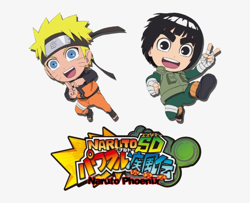 Eae Galera Trago O Segundo Trailer Do Game Rock Lee - Chibi Naruto, transparent png #8436806