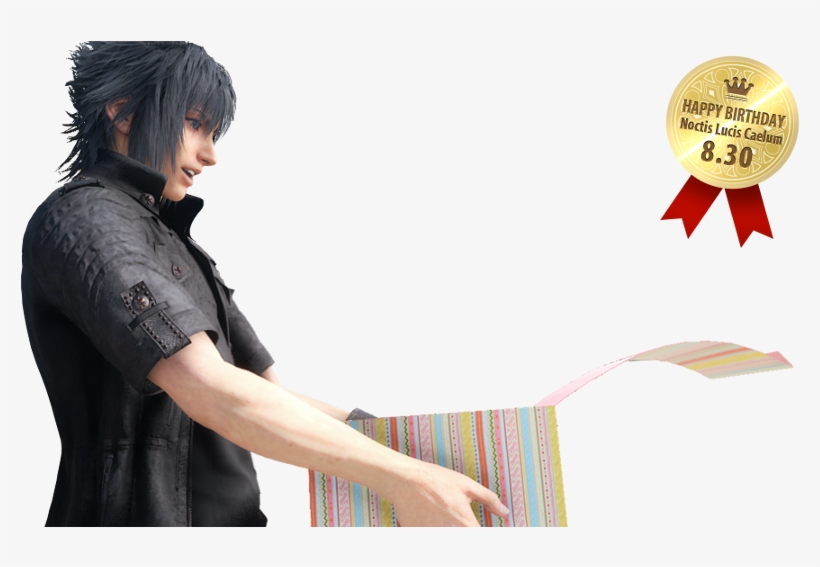 Final Fantasy Xvverified Account - Happy Birthday Ffxv, transparent png #8437016