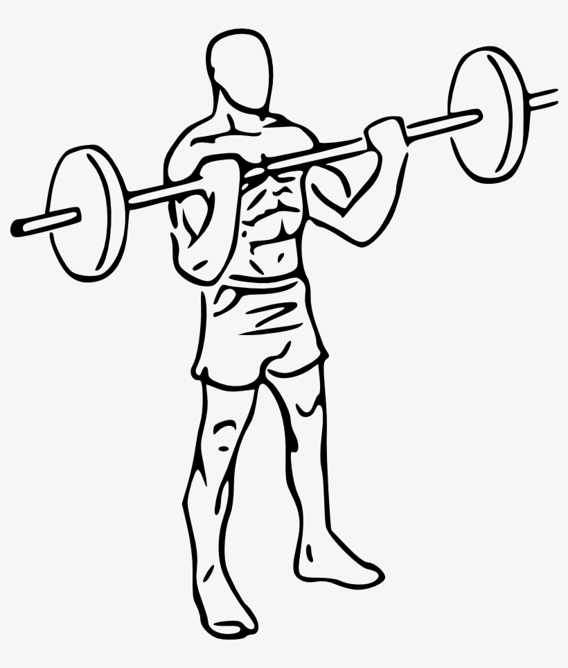 Everkinetic - Front Raise Ez Bar, transparent png #8438010