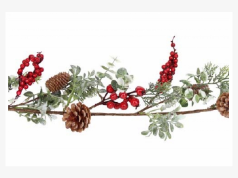 Christmas Garland Border Clipart, transparent png #8438551