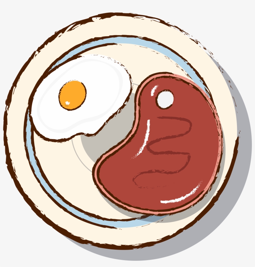 Steak Food Gourmet Eggs Png And Vector Image, transparent png #8439142