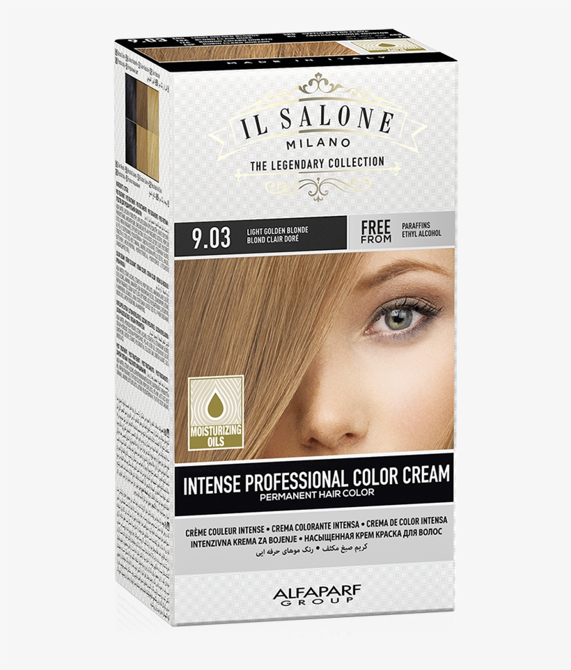 03<br>light Golden Blonde - Il Salone Milano Hair Color, transparent png #8439143