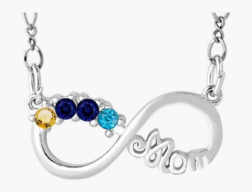 4 Stone Infinity - Pendant, transparent png #8439706