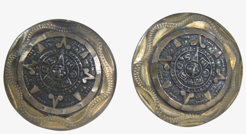 Vintage Taxco Modernist Signed Mrm Sterling Silver - Coin, transparent png #8439885
