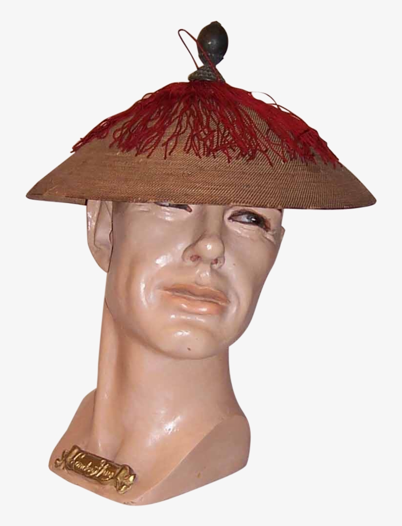 Men S Antique Chinese Shaped Summer Of - Bust, transparent png #8439925