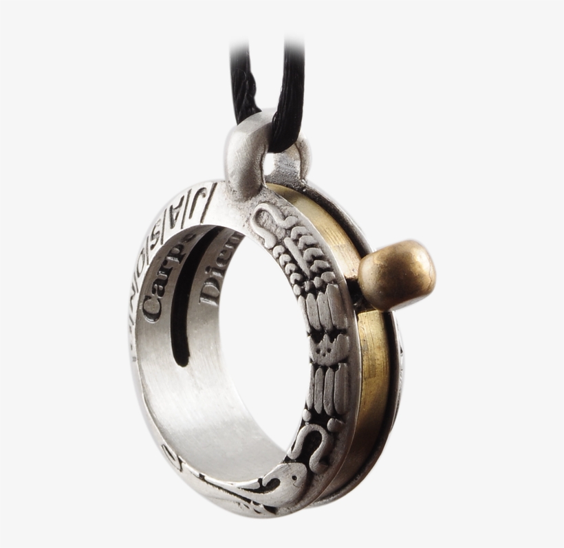 Aquitaine Aztec Pewter Sundial Pendant - Locket, transparent png #8440228