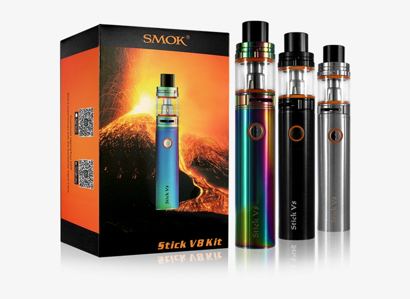 Smok Stick V8 Big Baby Beast Starter Kit Hardware Dv - Smok Stick V8 Baby Kit, transparent png #8440324