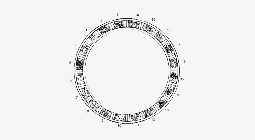 The Calendar Represents Cosmic Cycles - Circle, transparent png #8440325