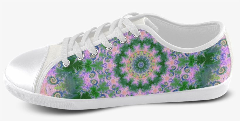Rose Pink Green Explosion Of Flowers Mandala Men's - Paisley, transparent png #8441167