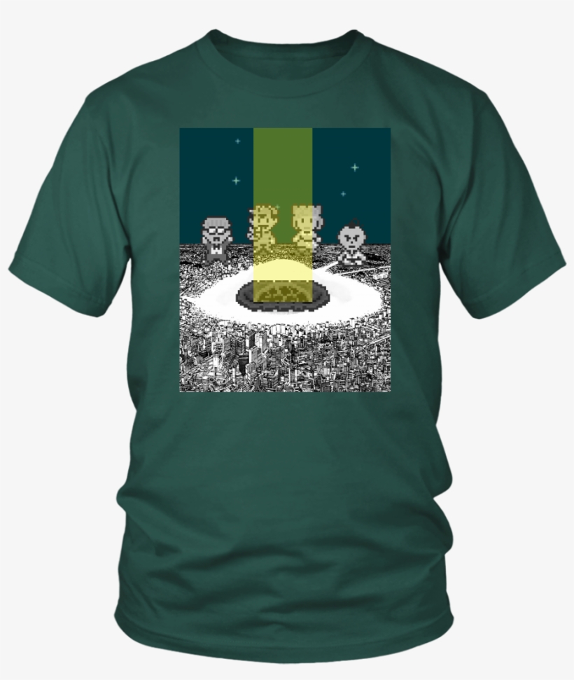 Akira アキラ X Earthbound ギーグの逆襲 Mother 2 X Explosion - Larry Bernandez T Shirt, transparent png #8441197