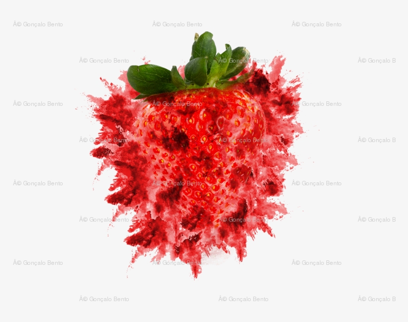 Strawberry Explosion, transparent png #8441558