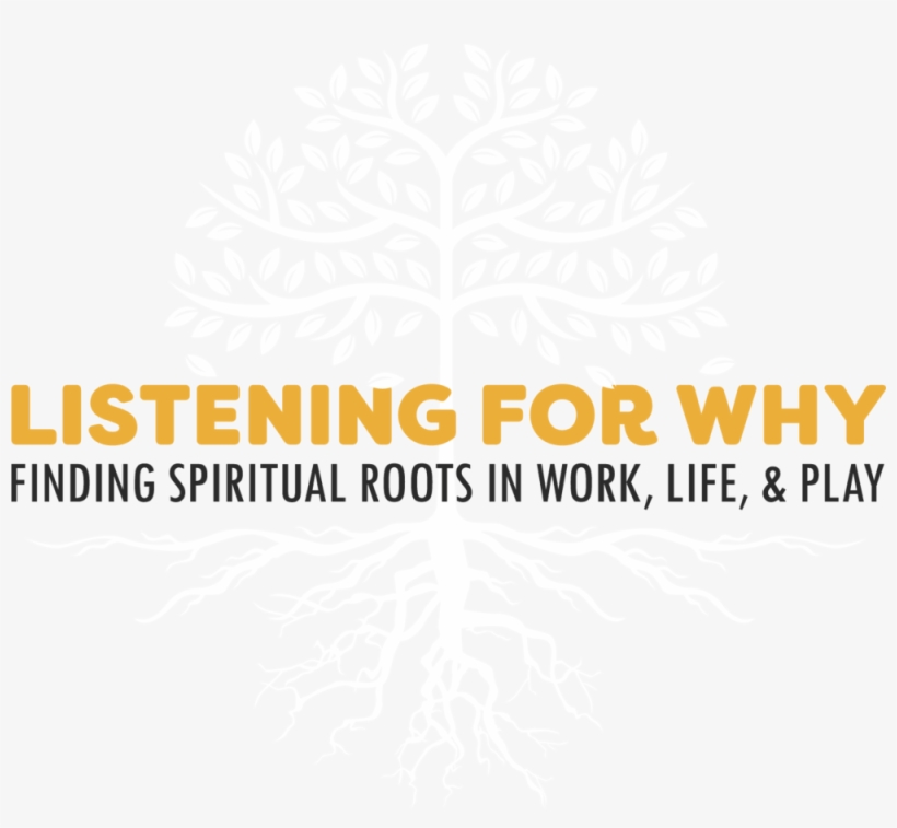 Listening For Why Logo Reversed - Graphic Design, transparent png #8441634