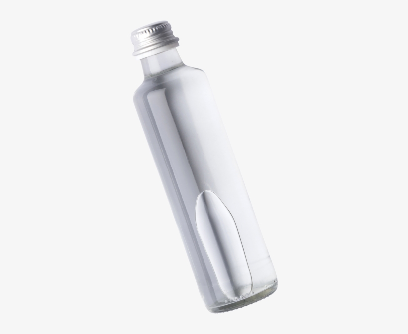 Water Bottle - Glass Bottle, transparent png #8442366