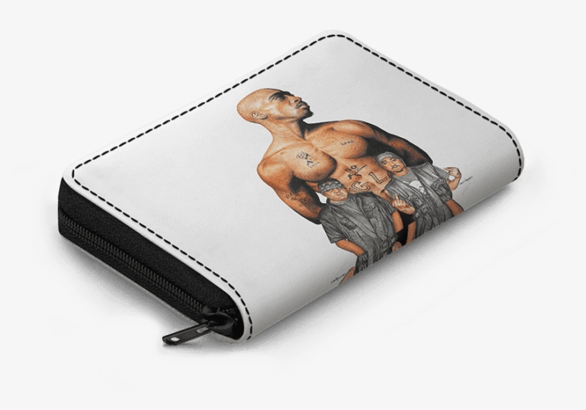Dailyobjects 2pac Biggie Zipper Slim Card & Coin Wallet - Wallet, transparent png #8442531