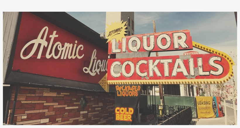 Atomic Liquors, The Oldest Freestanding Bar In Las - Atomic Bar Vegas, transparent png #8442578