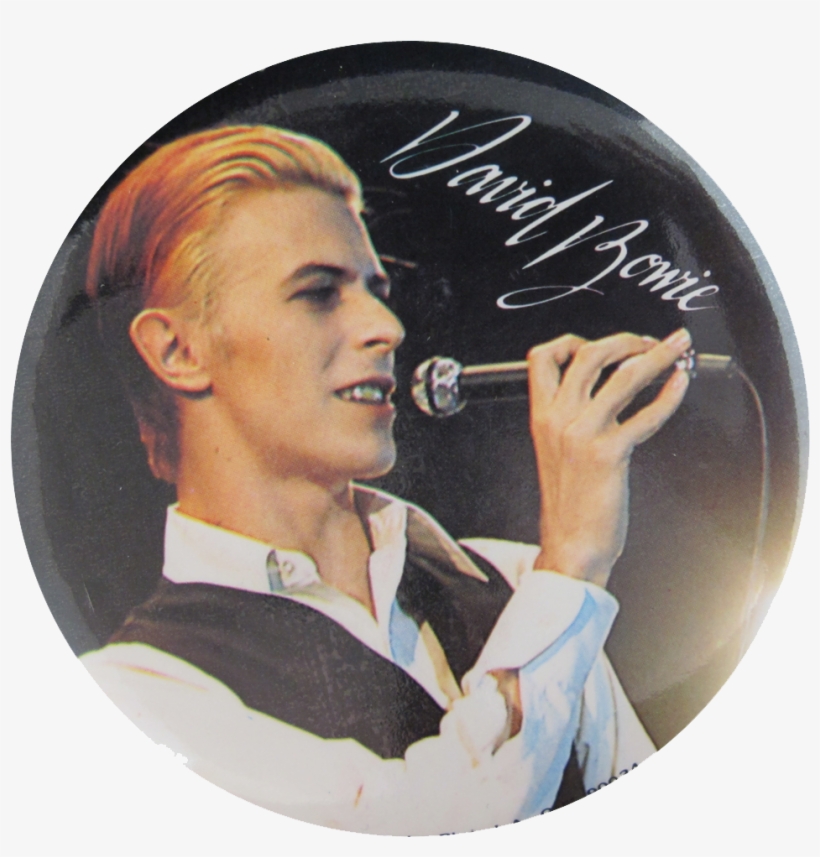 David Bowie Music Button Museum - Gentleman, transparent png #8442692