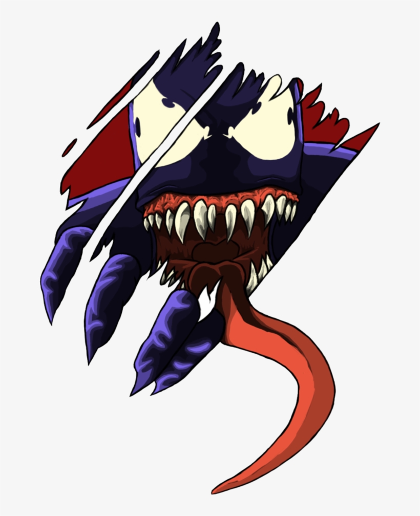 Venom Logo Png - Playera De Venom Sublimada, transparent png #8443087
