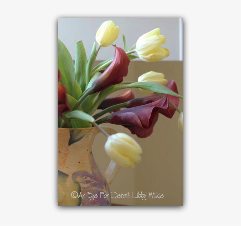 Calla Lilies And Tulips - Lady Tulip, transparent png #8443265