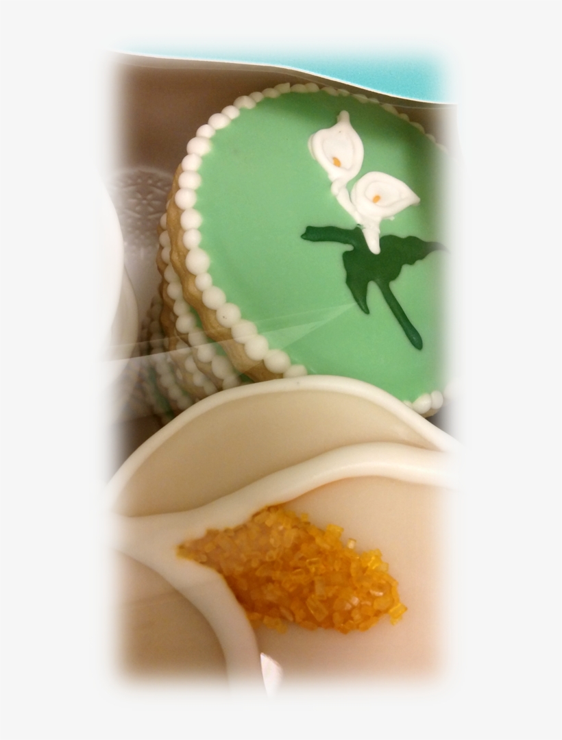Cookies - Calla Lily - Royal Icing, transparent png #8443494
