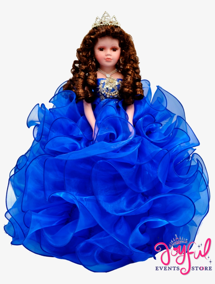Quinceanera dolls on sale royal blue