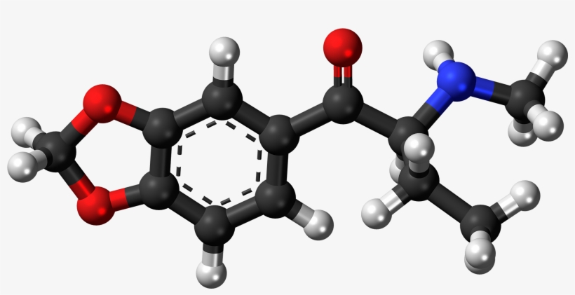 Butylone Molecule Ball - Molecule, transparent png #8444093