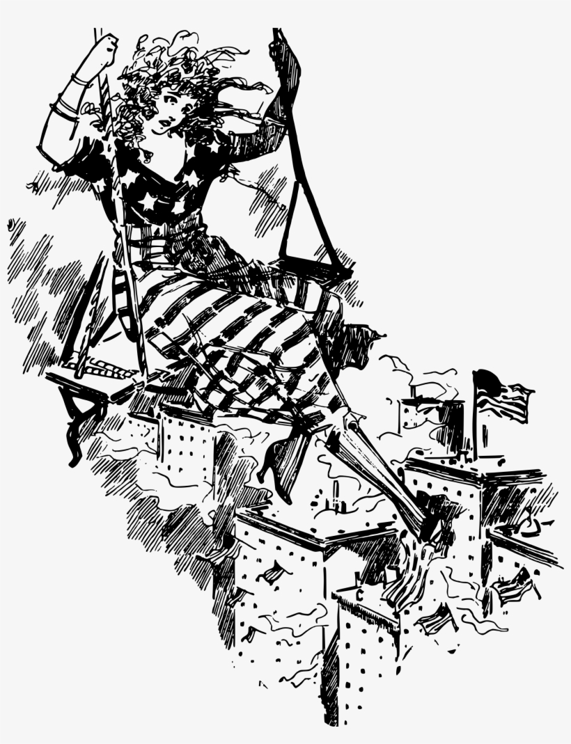 This Free Icons Png Design Of Swing Lady, transparent png #8444150