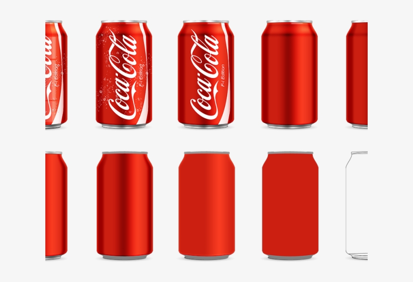 Cocacola Clipart Soda Can - Coca Cola, transparent png #8444197