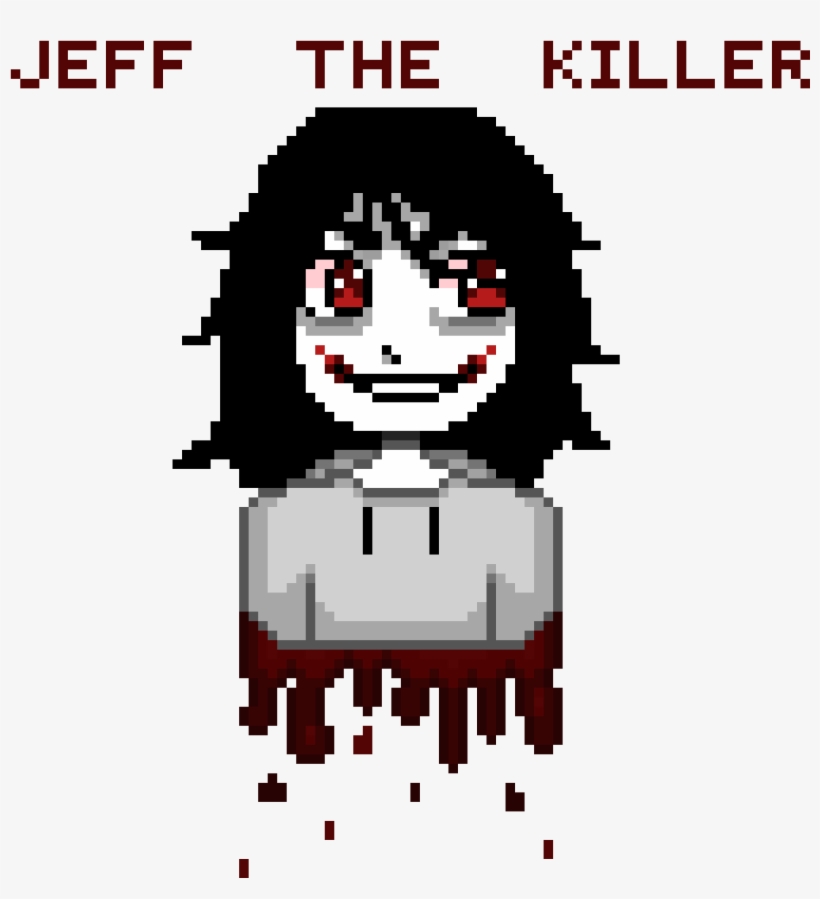 Creepypasta Jeff The Killer Cartoon Free Transparent Png Download Pngkey - roblox mugen creepypasta