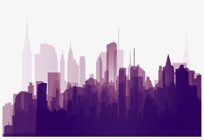 Building Silhouette Png - High Rise Building Silhouette, transparent png #8445594