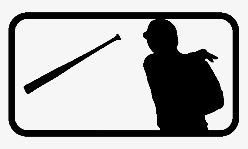 The Bat Flip - Baseball Bat Flip Silhouette, transparent png #8445802