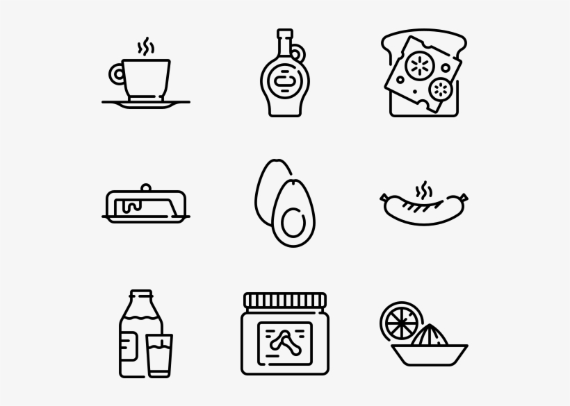 Breakfast, transparent png #8445894