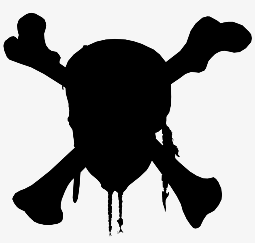 Pirate Silhouette - Pirates Of The Caribbean Tides Of War Art, transparent png #8446276