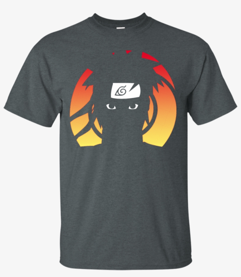 Silhouette Ninja Naruto T Shirt & Hoodie - Damon Salvatore Is My Boyfriend, transparent png #8446543
