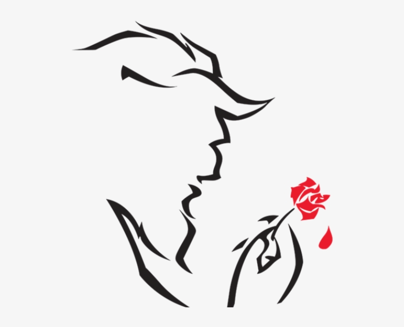 Beauty And The Beast - Beauty And The Beast Designs, transparent png #8447831