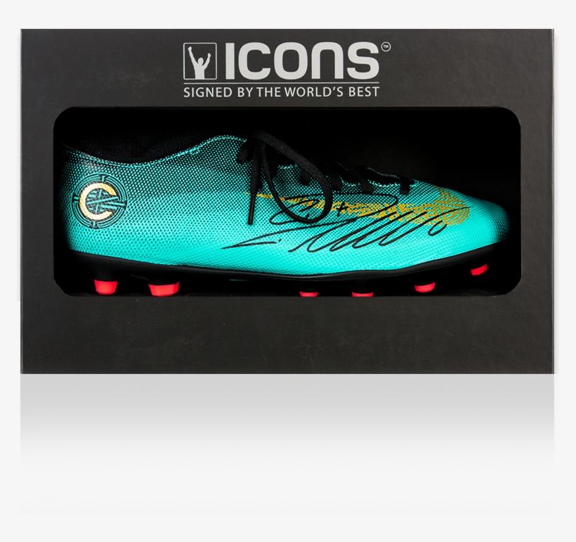 Cristiano Ronaldo Signed Nike Cr7 Mercurial Superfly - Nike Mercurial Vapor, transparent png #8448607