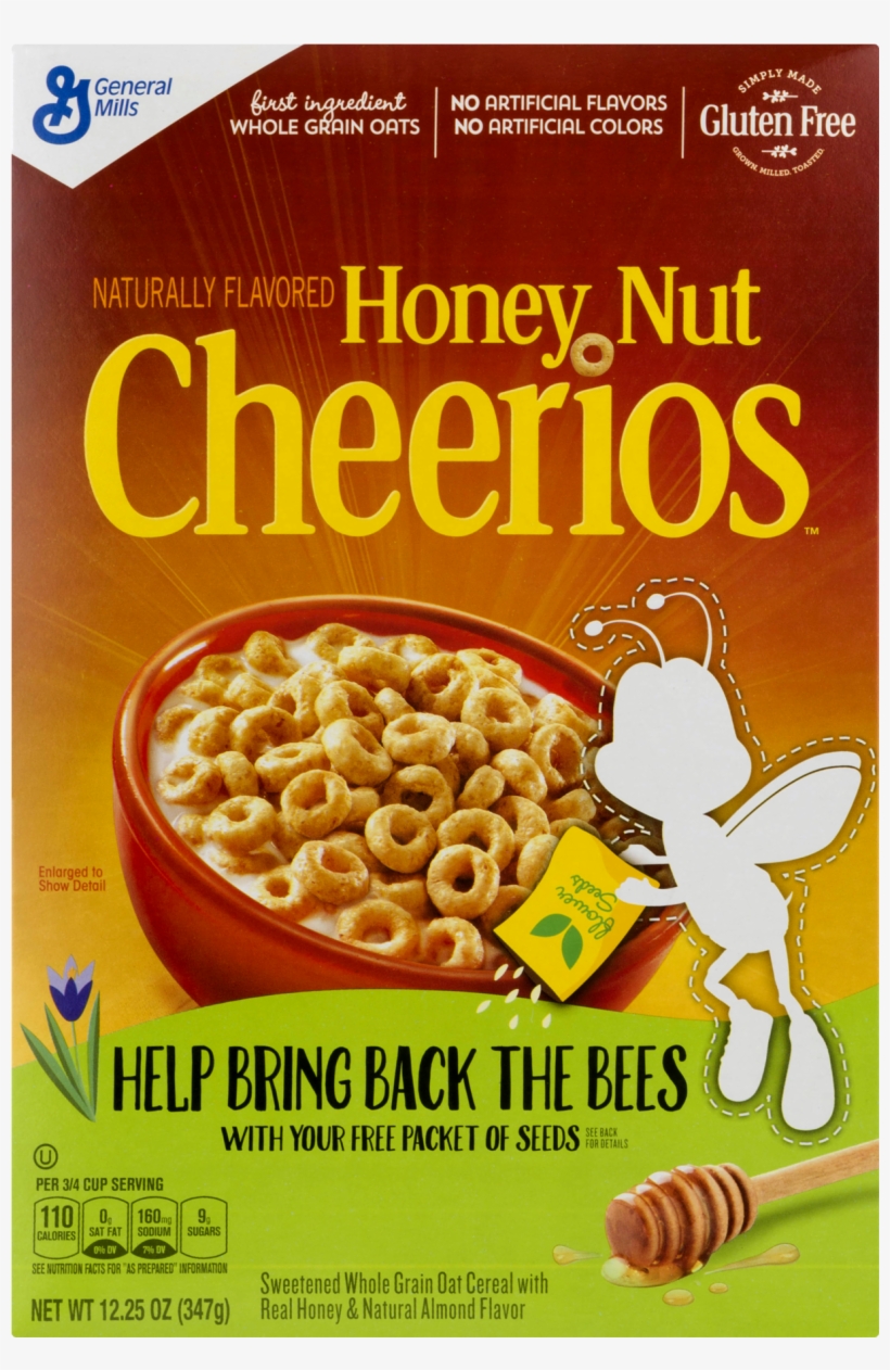 Honey Nut Cheerios™ Gluten Free Cereal - Honey Nut Cheerios Cereals, transparent png #8449262