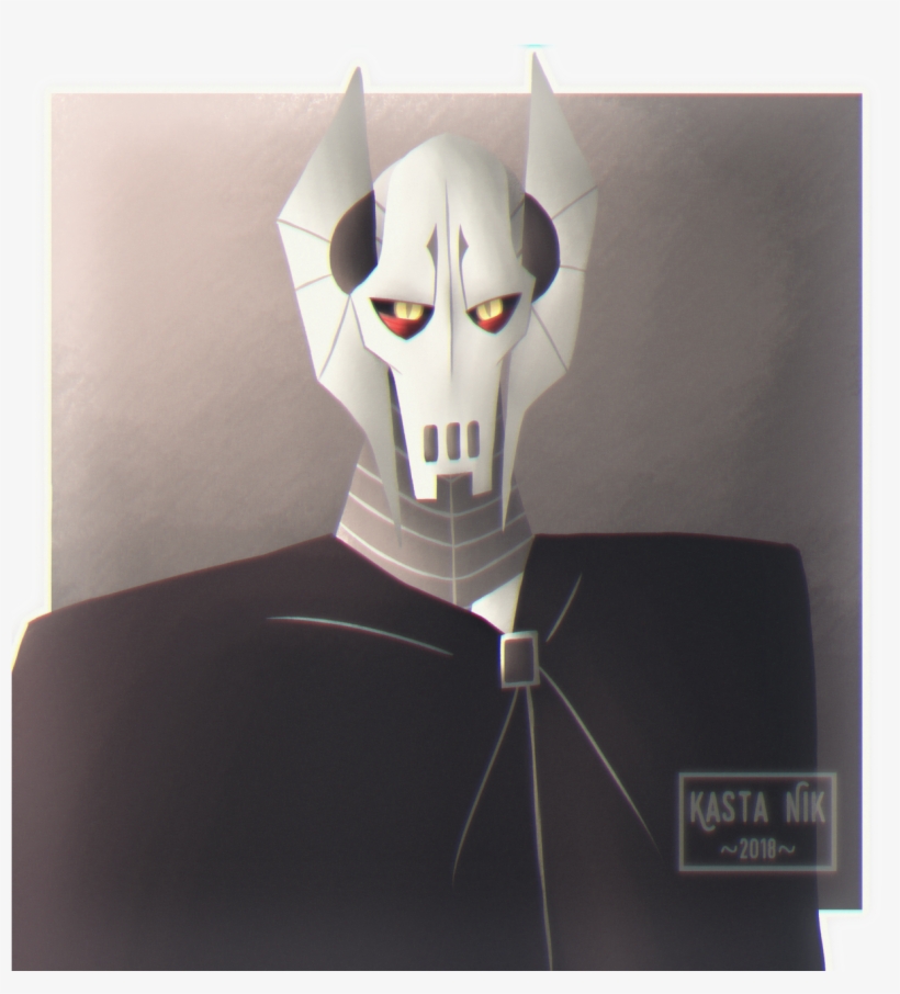 Grievous ~💀⚔ Quite Literally The Last Picture Of - Mask, transparent png #8449462