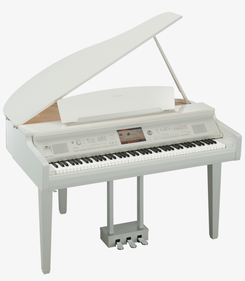 Yamaha Cvp709gp Clavinova Mini Grand Digital Piano, transparent png #8449466