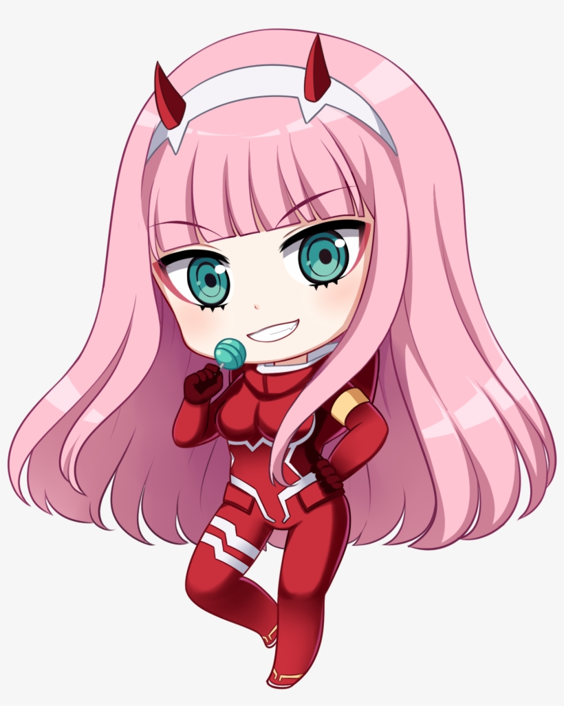Darling In The Franxx - Cartoon, transparent png #8449679