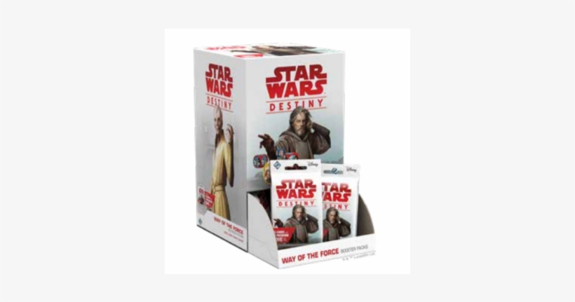 Way Of The Force Booster Display - - Star Wars Destiny Booster Box, transparent png #8449914