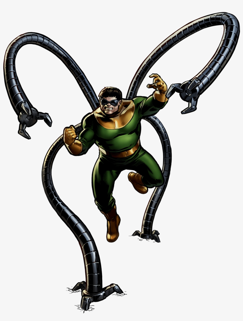Otto Octavius Marvel Spiderman, transparent png #8449942