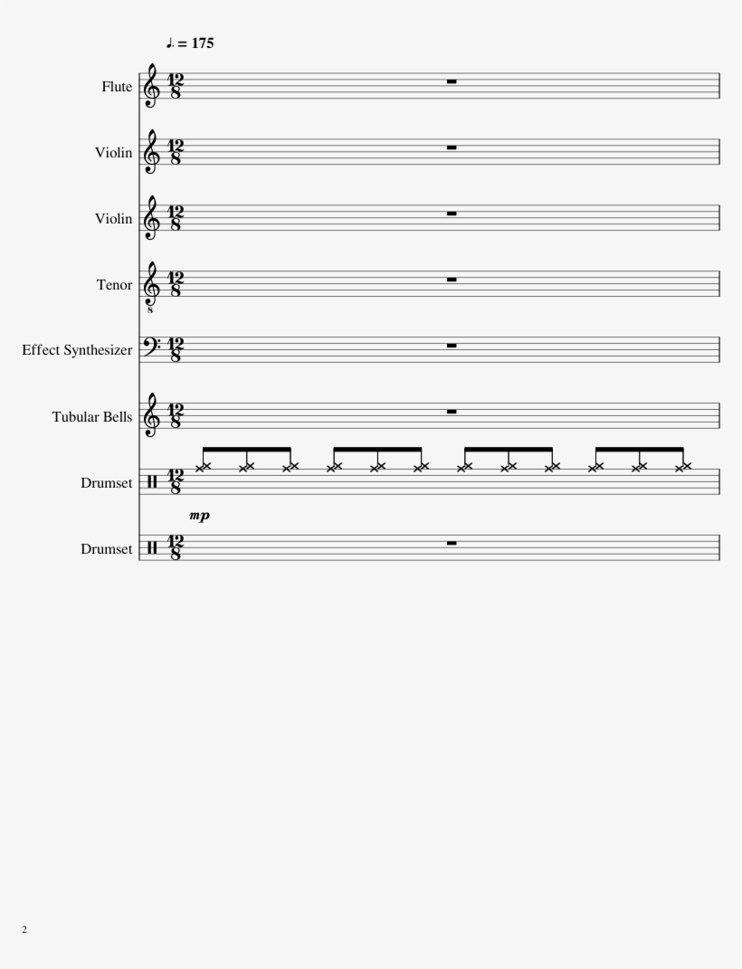 Kirby 64- 02 Theme Sheet Music 2 Of 50 Pages - Zero Two Piano Sheet, transparent png #8450414