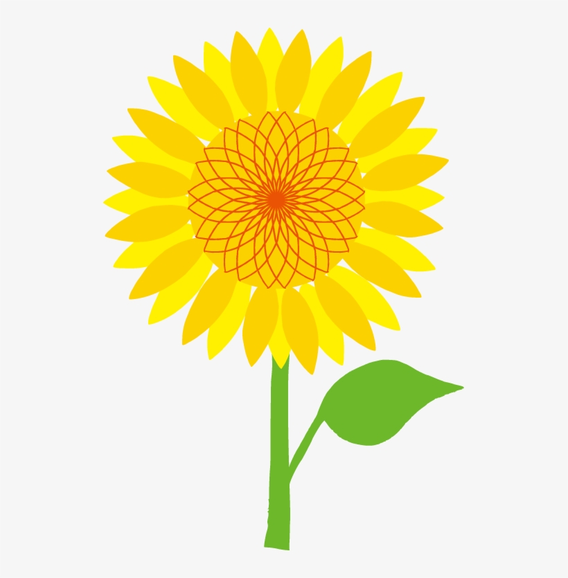 Common Sunflower Scalable Vector Graphics Clip Art - Navajo Mandala, transparent png #8450458