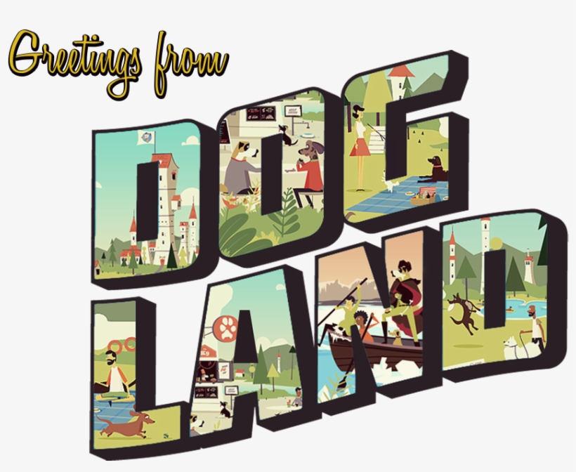 Dogland And Dott Dogtag App Launch Party - Graphic Design, transparent png #8450527