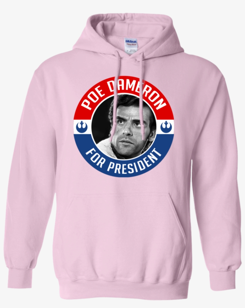 Poe Dameron For President - James Charles Merch Pink Hoodie, transparent png #8450534
