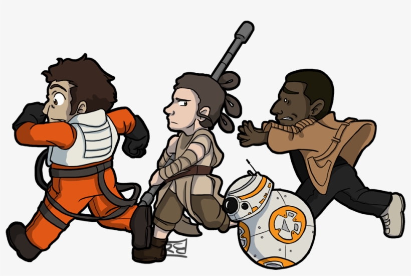 Drew This Shortly After Tfa Came Out Now I'm Using - Cartoon, transparent png #8451038