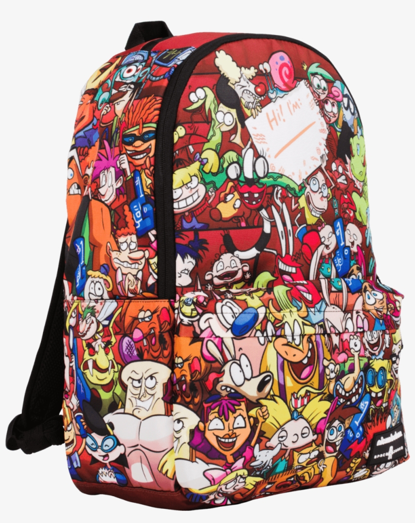 Nickelodeon 90's Stadium Backpack - 90's Cartoon Backpack, transparent png #8451324